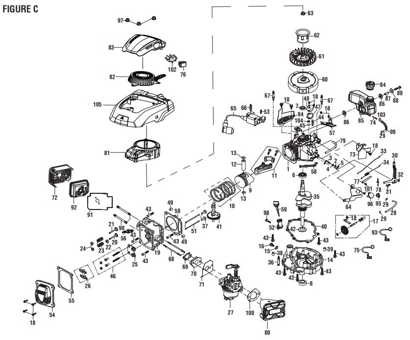 Mitsubishi Engine parts